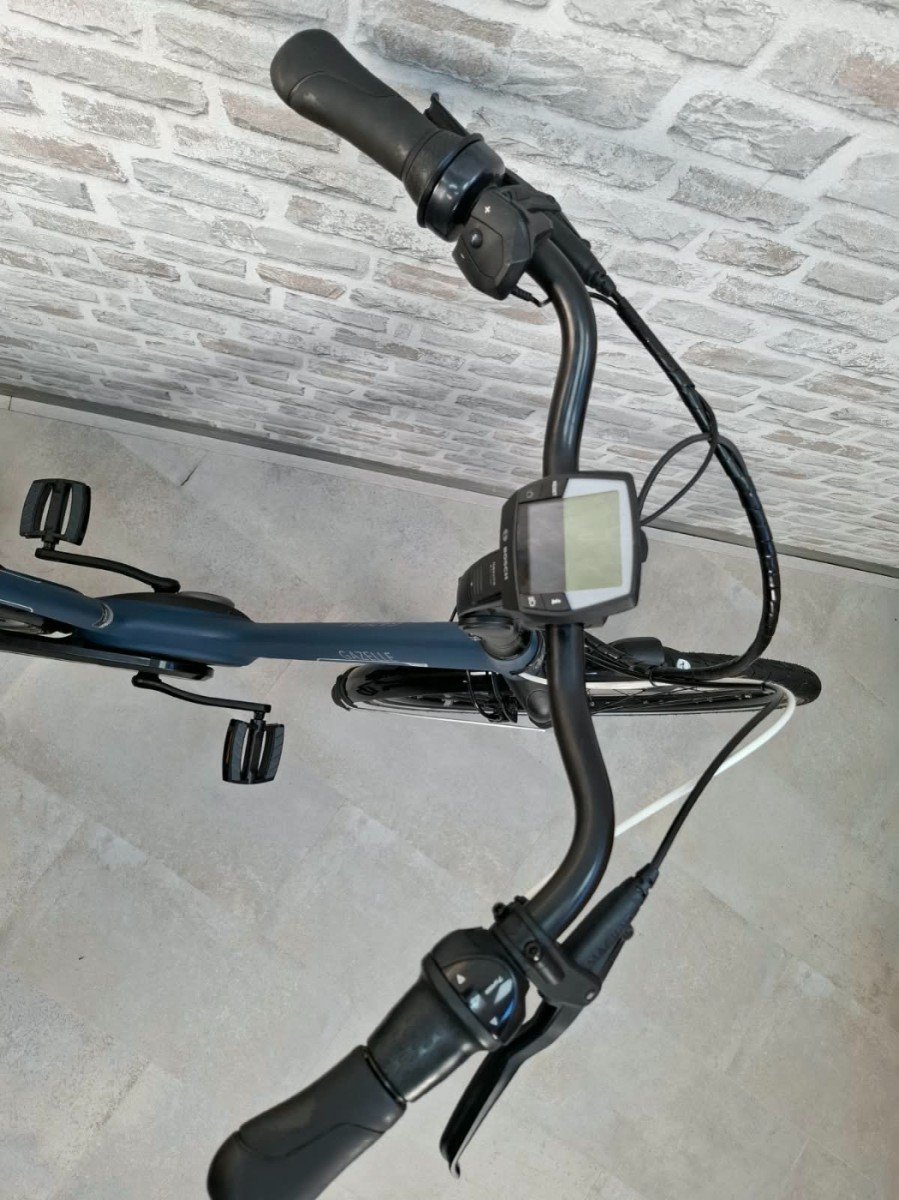 Gazelle Orange C7+ HMB 500Wh Lage instap 2020-57 cm-Blauw - Afbeelding 2